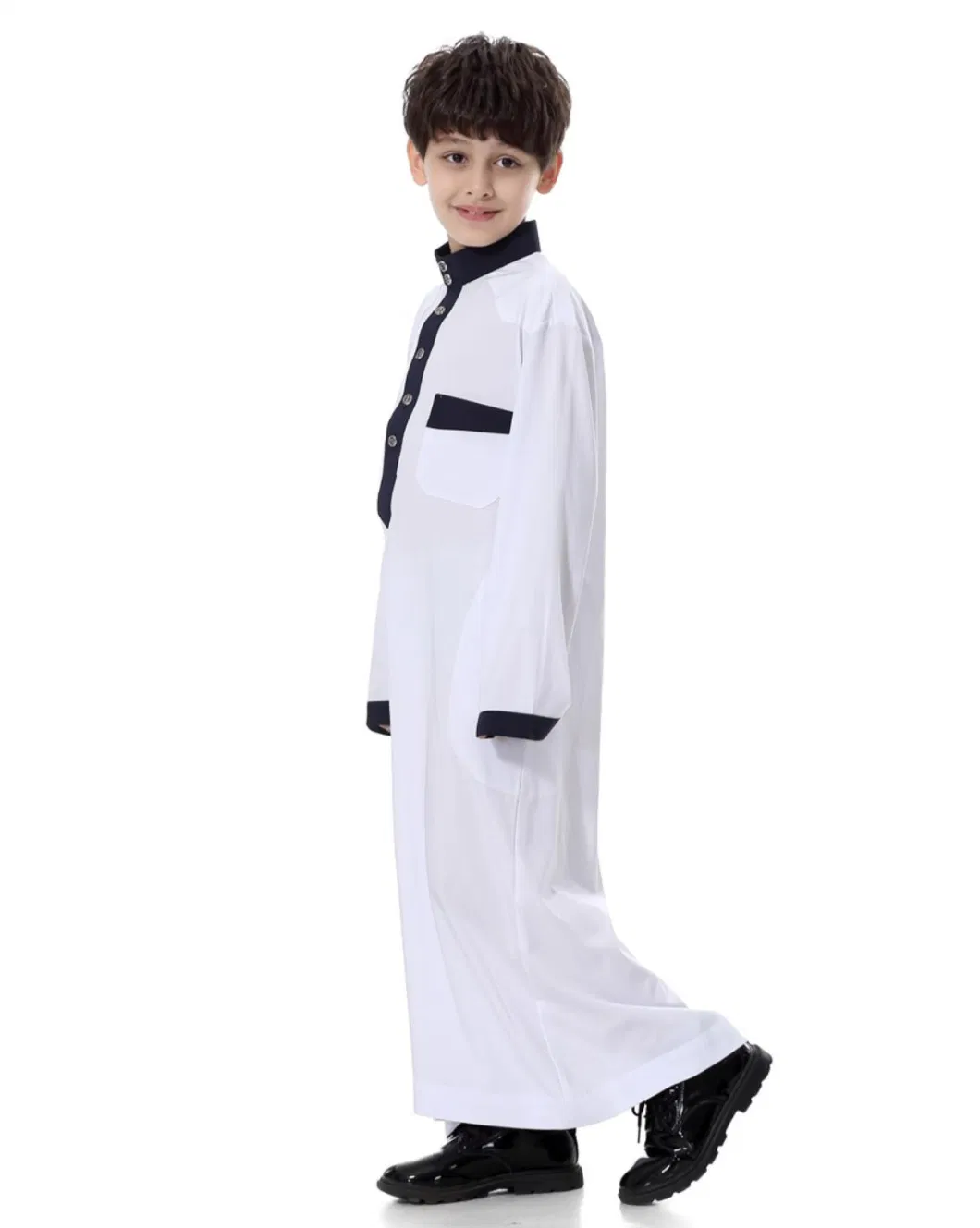 89 Kinds New Design of Arabia Kids Clothes Item Number Km8062 Muslim Kids Muslim Robe