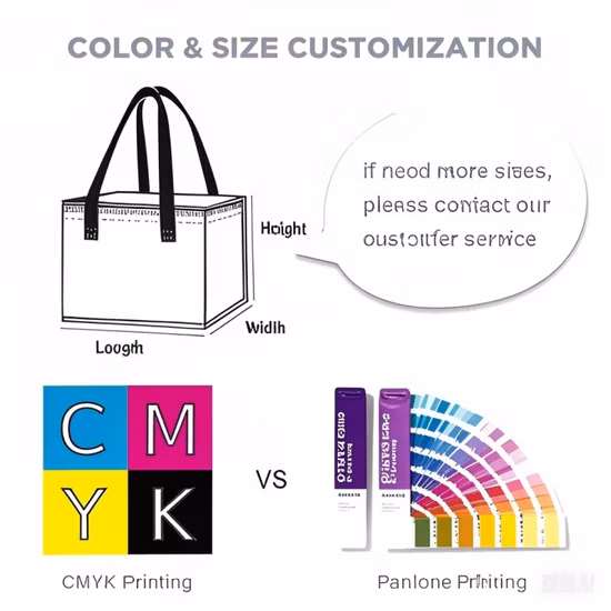 Портативная изоляционная сумка для пикника с логотипом, термосумка для обеда-холодильника