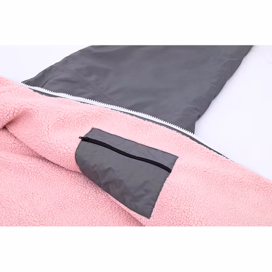 Флисовая теплая зимняя одежда для купания домашних животных, халат для спальной собаки