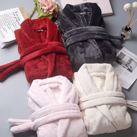 Оптовая продажа, роскошная известная марка, шелковая атласная пижама с длинным рукавом, роскошная пижама с повязкой на голову, 100% хлопок, махровый вафельный халат унисекс, банный халат, комплект для женщин